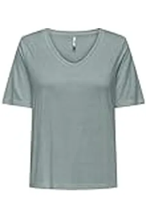 ONLY Onlelise S/S V-hals top JRS Noos, , XS
