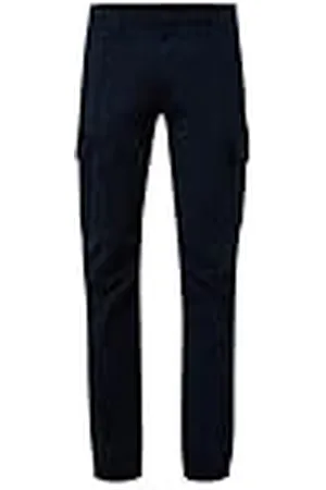 QS by s.Oliver Cargobroek met Garment Dye en Straight Leg, , 28W / 32L