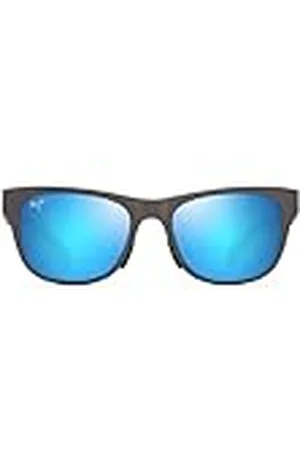 Maui Jim Unisex Kapeau Sunglasses, Metal Matte Grey, 54-18-145, , 54-18-145