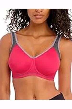 Freya Sportieve beugelbeha, voorgevormde sportbeha voor dames, 80B
