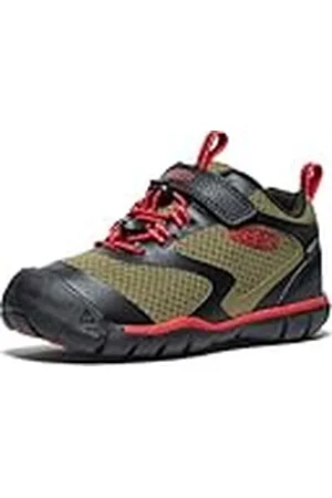 Keen Loopvlak Rover Waterdichte Sneakers, Martini Olive/Rode Tapijt, 1 UK, , 34 EU