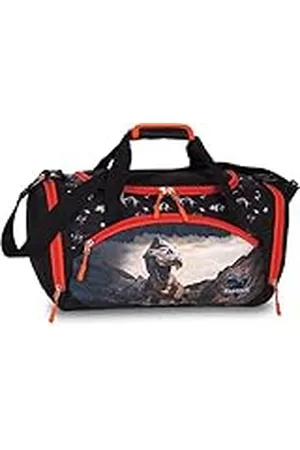 Fabrizio Kinderen sporttas reistas polyester 35 x 22 x 18,5 cm Vol. 10l Dino Bunny zwart roze, , kinderbagage