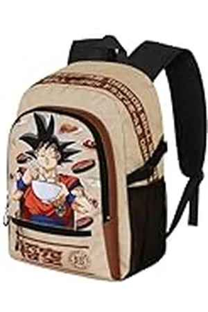 KARACTERMANIA Dragon Ball Goku Foodie-FAN Fight Rugzak 2.2, bruin, 31 x 44 cm, inhoud 24 l, , Eén maat, Dragon Ball FAN Fight Rugzak 2.2