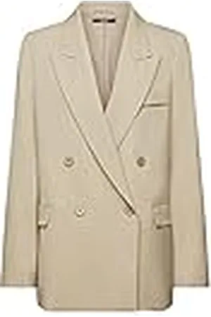 ESPRIT Collection Dames 992EO1G309 Blazer, 335/DUSTY Green, 38, , 38