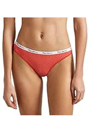 Pepe Jeans Dot 3P Thong Tanga, (Red), M voor dames, , M