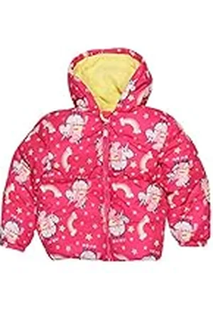 Popgear Peppa Pig Peppa auf einem Einhorn Pufferjas, Meisjes, 80-122, , Officiële Koopwaar