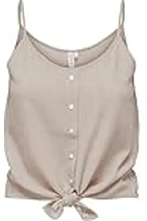 ONLY Onllecey Sl Knot Singlet Noos WVN, , M