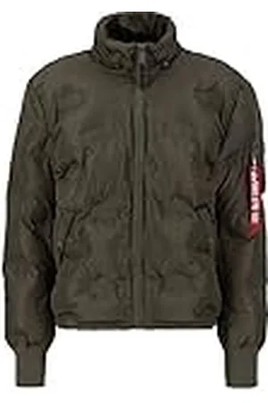 Alpha Industries Winterjas met capuchon en logo stempel voor heren, , M