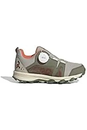 adidas Unisex Kids Terrex Disney Agravic Boa Trail Running Schoen Non-Football High, Wonder Beige Olijf Strata Impact Oranje, 36 EU
