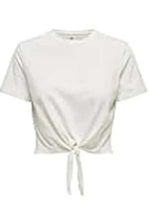 ONLY Onlmay Life S/S Short Knot Top Box JRS, , 3XL