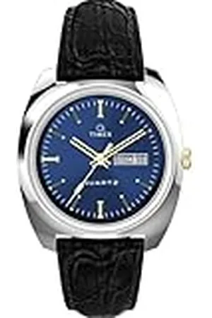 Timex TW2W44800 Analoog kwartshorloge voor heren met lederen band, , riem