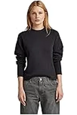 G-Star RAW Dames Swedish Army T-shirt met lange mouwen, zwart (dark black D263-6484), XS, , XS