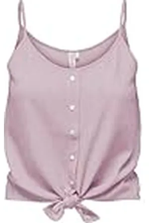 ONLY Onllecey Sl Knot Singlet Noos WVN, , 3XL