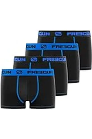 Freegun Katoenen boxershorts voor kinderen, comfortabel en zacht, 4 stuks, , 10-12 Jaren