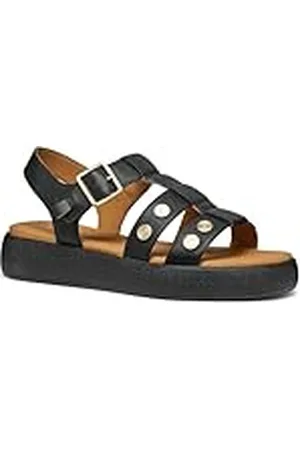 Geox D CAMALEI E Flat Sandalen voor dames, , 38 EU, , 38 EU