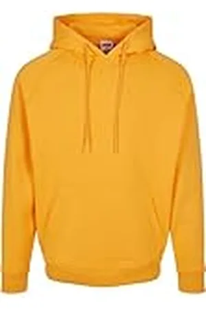 Urban classics Heren Blank Hoody Pullover met capuchon, , S