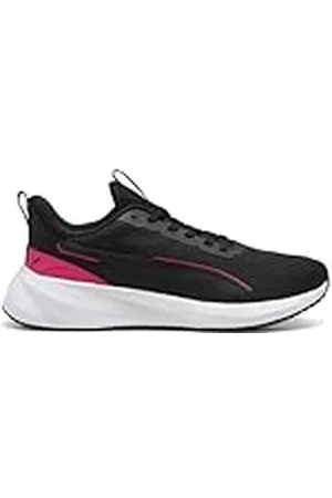 PUMA Unisex Flyer LITE 3 Road hardloopschoen, zwart roze, 4 UK, Zwart Roze, 37 EU