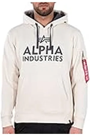 Alpha Industries Foam Print Hoody Casual Shorts, Jet Stream White, XS Uniseks Volwassenen, , XS