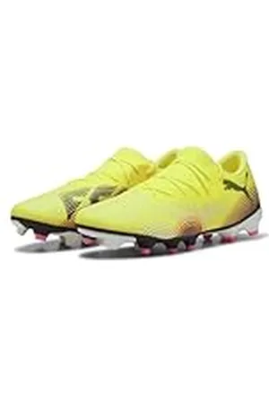 PUMA Unisex Future 8 Match Low FG/AG voetbalschoen, geel alarm zwart-zon geslagen, 9 UK, Yellow Alert Black Sun Struck, 43 EU