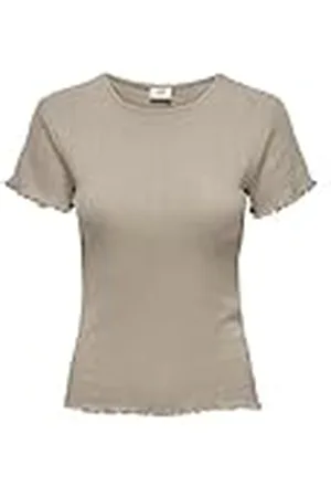 JDY Salsa Life S/S O Neck Top JRS Dia, , XXL