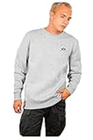Alpha Industries Basis Klein Logo Sweatshirt voor Mannen