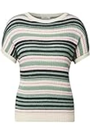 CECIL B303241 trui, leigrijs kaki, M dames, , M