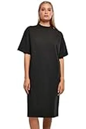 Urban classics Damesjurk van biologisch katoen, oversized T-shirtjurk, organisch, lang, oversized T-shirtjurk, verkrijgbaar in 2 kleuren, maten XS - 5XL, , XL