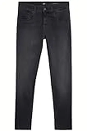 7 for all Mankind Slim Tapered Washed Black Jeans voor heren, , 40W