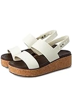 Crocs Brooklyn Cork lage wig sandaal voor dames, , 33/34 EU