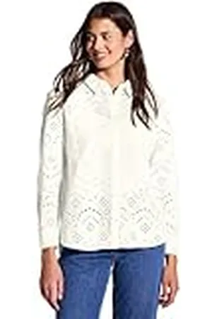 Street one Hemdblouse met borduurwerk met gaten, , 36