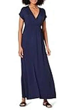 Amazon Maxi-jurk met taille voor dames (verkrijgbaar in grote maten), , M