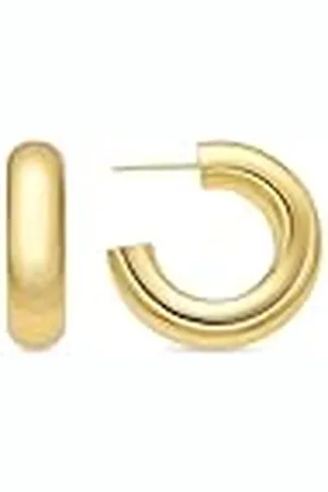 Luxenter 18K gouden Thea Pequeños metalen oorbellen - geen edelsteen, pequeños, metaal, geen edelsteen, Pequeños, Metaal, Geen edelsteen
