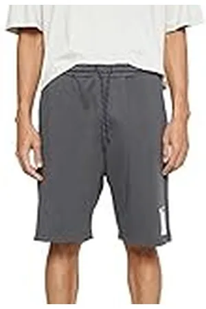 Koton Heren Basic Shorts Drawstring Slogan Sticker Bedrukt, , XS
