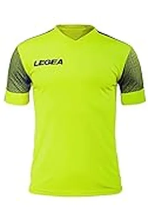 Legea PRAAG MC SHIRT,FLUO GEEL-BLAUW,2XL,Unisex