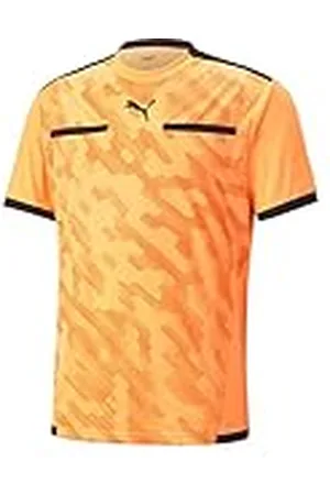 PUMA TeamLIGA scheidsrechtershirt van textiel voor voetbal, Neon Citrus- zwart, 3XL