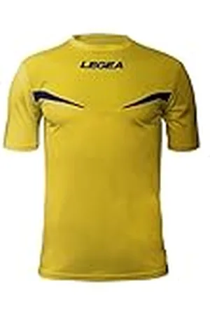 Legea PRISTINA MC-SHIRT, GEEL-BLAUW, L, Unisex