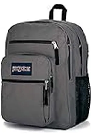 JanSport BIG STUDENT Grote rugzak, 15 inch laptopvak, (Grijs)