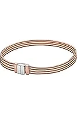 PANDORA Reflexions Multi-slangenkettingenarmband, 14-karaats rosévergulde en sterlingzilveren armband, 17