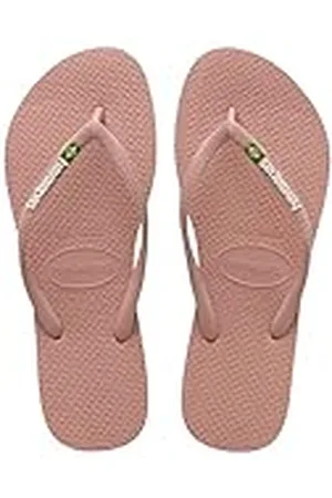 Havaianas HAV Slim Brasil Logo Navy Blue Teenslippers voor meisjes, , 29/30 EU