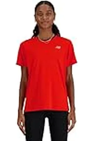 New Balance Dames Sport Essentials T-shirt, Neo Flame, S, , S