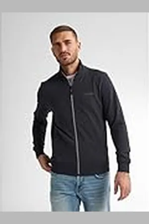 Petrol Industries Heren Sweater Collar Zip, M-1050-SWC303, Anthra, XXXL, , 3XL