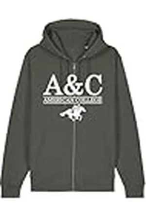 American College Sweatshirt met ritssluiting, kaki, 14 jaar, casual, , 14 ans