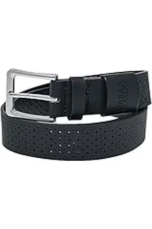 Urban classics Accessoires Synthentic Leather geperforeerde riem L/XL, , S/M