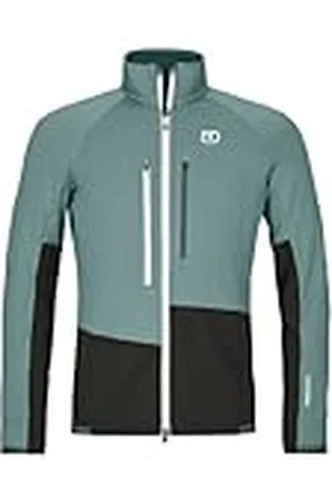 ORTOVOX FLEECE RIB JACKET M ARCTIC GREY 60 heren, , XXL