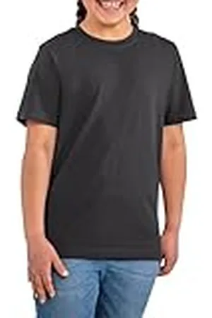 HRM Kinder Luxe Ronde Hals T-shirt, , Maat 128 I Fair Trade T-shirt Jongens & Meisjes met Ronde Hals, 160 g/m² I Gemaakt van 100% Organisch Katoen