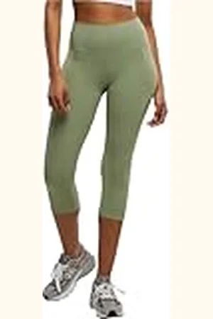 Urban classics Dameslegging voor dames, capri-leggings, sportlegging in capri-lengte met hoge en brede tailleband, maten XS - XL, , M