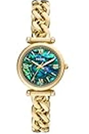 Fossil Analoog kwartshorloge voor dames met roestvrij stalen armband ES5416