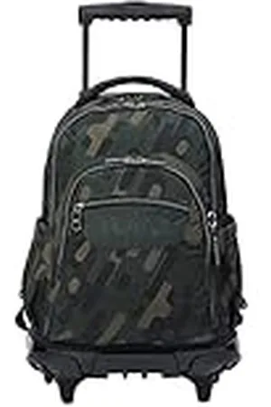 TOTTO Schoolrugzak met wielen, legergroen, kleur groen, , L, Casual