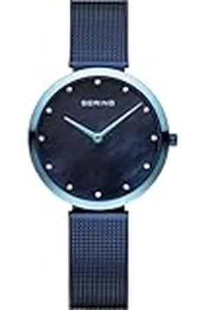 Bering Analoog kwartshorloge voor dames met roestvrij stalen armband 18132-398, , armband