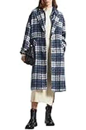 Pepe Jeans Runna Harige Checks Jas voor dames, , M